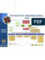 Estructura Organizacional AGN: Consejo Directivo Dirección General