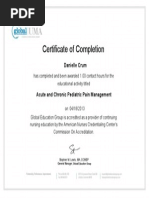 Certificate 1