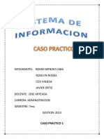 CASO PRACTICO 1 de Sistema de Informacion