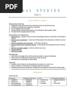 Legal Studies Unit 1 Notes