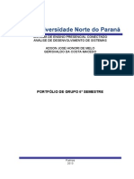 Portfólio de Grupo 6º Semestre - Unopar - Análise de Sistemas