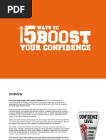 15 Ways To Boost Your Confidence