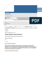 Bookshelf: Chapter 8specific Acquired Immunity