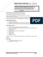 Direito Internacional Privado - Aulas Teórico Práticas