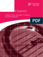 Chartered Engineer GUIDANCE NOTES 2012