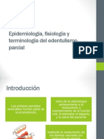 Epidemiologia Fisiologia y Terminologia Del Edentulismo Parcial