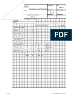 Design Calculation Sheet: Design For Shear According To Aci 318 - 95