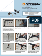 Quick Set-Up Guide For: Model #21061 - Astromaster 70az Model #21063 - Astromaster 90az