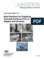 Best Practices For Preparing Concrete Surfaces Prior To Repairs and Overlays