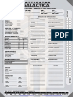 Alternate Character Sheet (Editable)