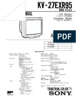 Sony Kv27exr95 Anu2