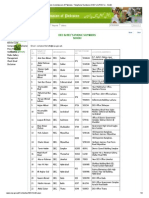 Election Commission of Pakistan - Telephone Numbers (DEC's & REC's) - Sindh