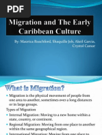 Migration and The Early Caribbean Culture