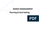 Planning and Goal Setting