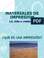 Materiales de Impresion