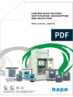 Low Mid High Voltage Softstarter Description and Selection: HPS2 S18/30... 300/515