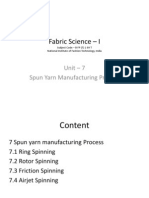 Yarn Manufacturing Process