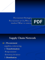 Session IX, X Supply Chain Procurement