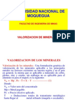 Valorizacion de Minerales