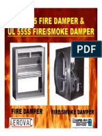 Fire Damper and Fire Smoke Damper