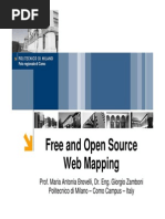 Free and Open Source Web Mapping