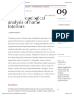 An Anthropological Analysis of Home Interiors