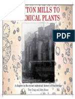 Cotton Mills To Chemical Plants: A Chapter in The Recent Industrial History of Stalybridge