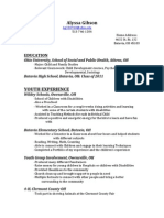 Resume - New For English