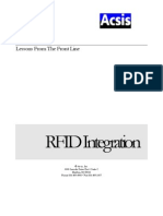 RFID Integration: Lessons From The Front Line