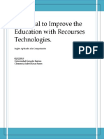 Technical To Improve The Education With Recourses Technologies