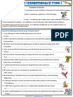 Conditionals If Clause Type 3 Worksheet