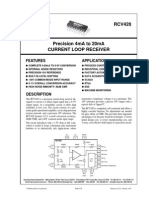 Applications Features: 1988 Burr-Brown Corporation PDS-837E Printed in U.S.A. October, 1997