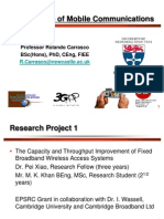 The Future of Mobile Communications: Professor Rolando Carrasco BSC (Hons), PHD, Ceng, Fiee