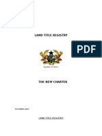 Land Title Registry - Ghana