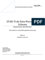 Star Trak Data Warehouse Schema v1 Draft