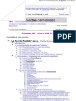 Sectas Perniciosas - La Paz Es Posible, Pero - Vivat Academia # 91 (Dic 07 - Ene 08) Carlos Gamero