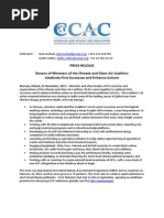 CCAC Press Release, November 21, 2013