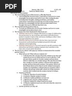 Full Lesson Socratic Seminar