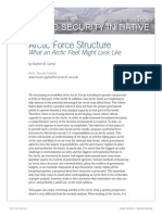 Arctic Force Structure: What An Arctic Fleet Might Look Like, by Stephen M. Carmel