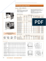 Ventilateurs Centrifuges Double Ouie 2013