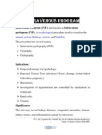 Intravenous UROGRAM