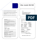 Zinc Anode 304 MZ Ds 099 02