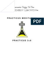 GOLDEN DAWN 3 8 Practicus Meditation