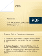 PROPERTY - Lecture Notes of Atty Waldemar Gravador