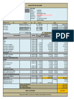 Bulletin de Salaire