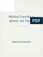 Pregação - Minha Família (Da Aliança) No Plano de Deus - 23.8