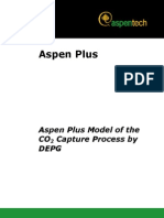 Aspen Plus DEPG Model