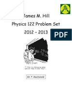 Physics 122 Problem Set PDF