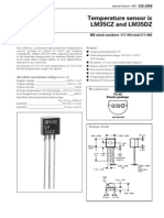 Sensor Lm35