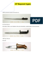 AK-47 Bayonet Types